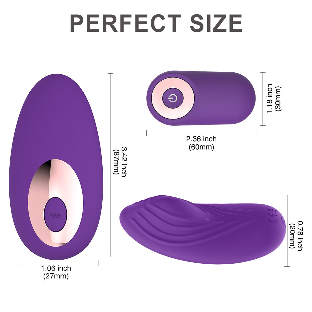 10-Mode Wearable Wireless Remote Control Waterproof Vibrating Panties For Women