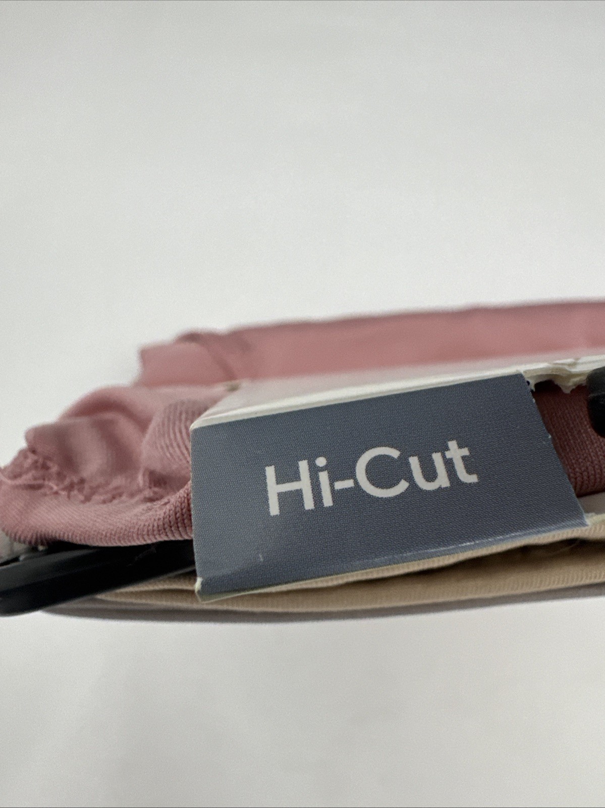 Warners Blissful Benefits Microfiber Hi-Cuts 3 Pack – XL 16 / 18 – Tan Gray Rose