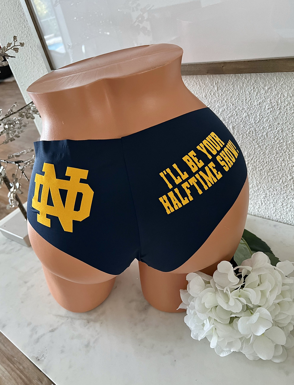 Notre Dame College Victoria Secret Cheeky Football Panties NWT – S