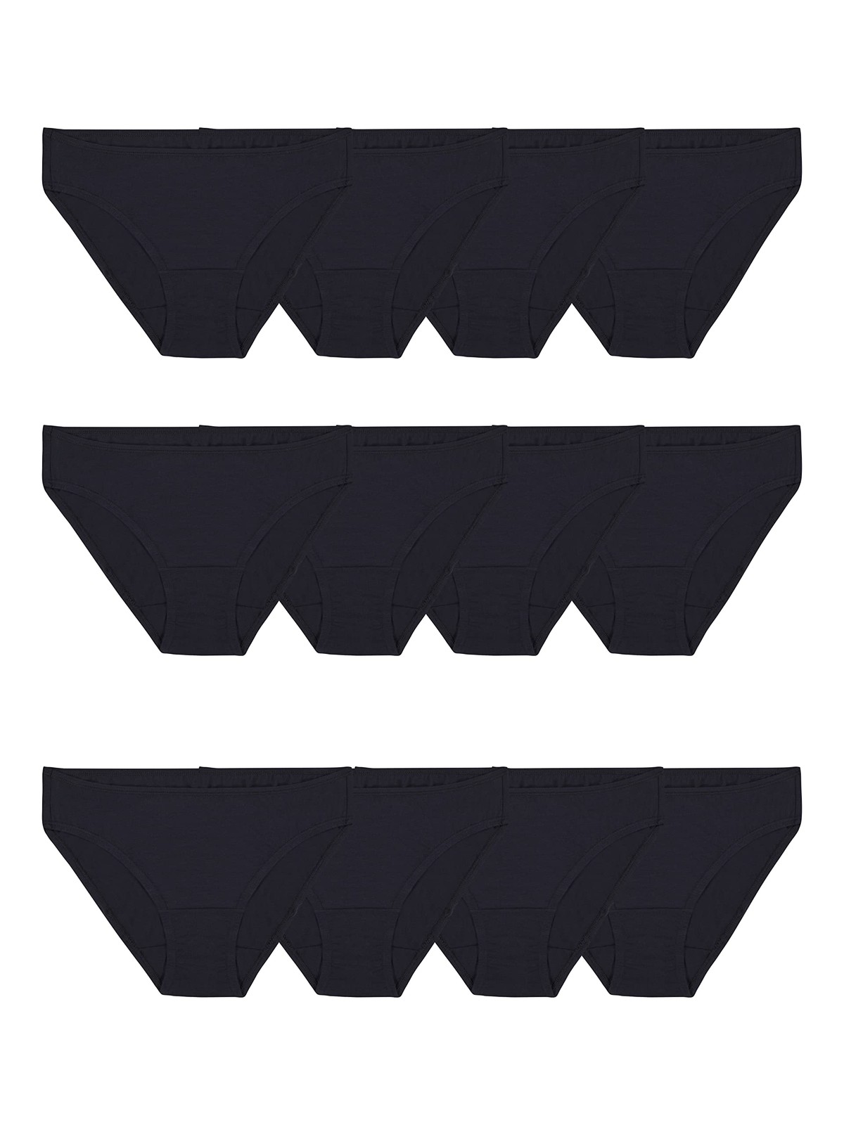 Fruit of the Loom Womens Eversoft Cotton Underwear Multipacks, Tag Free & Bre…