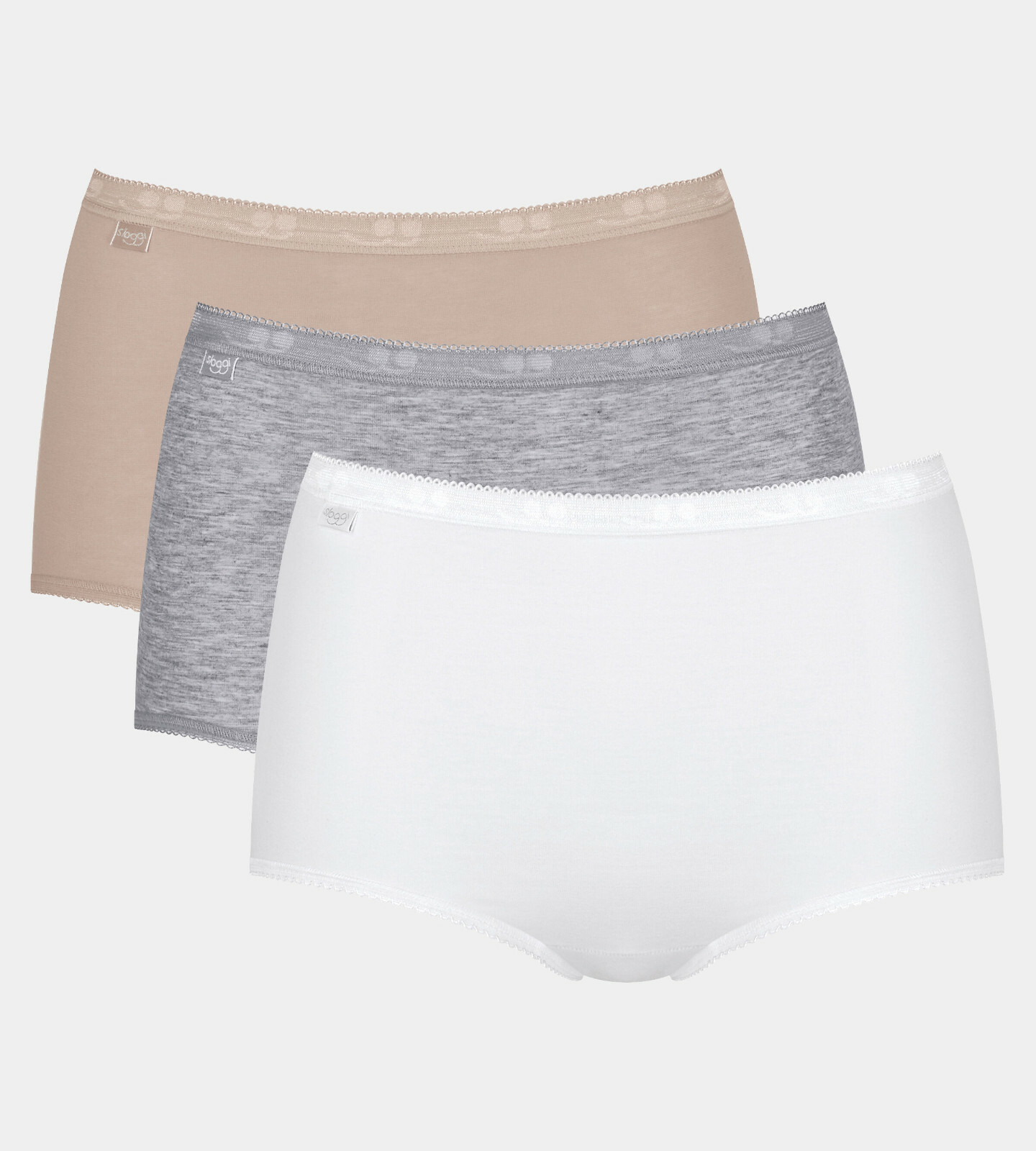 Sloggi Basic Maxi Brief 3 Pack 10105593 Everyday Lingerie Womens Knicker RRP £35