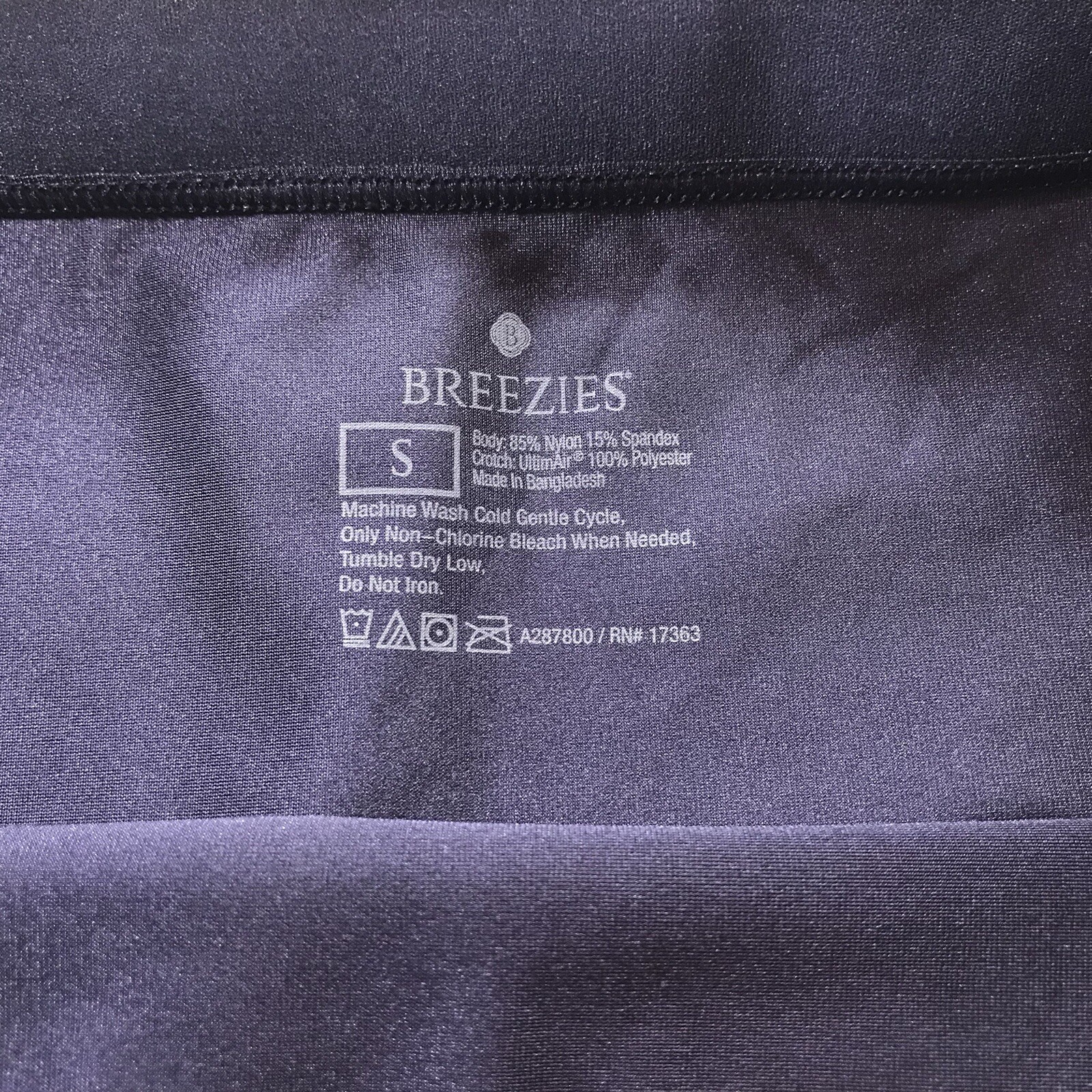 Breezies – Small – Nylon Microfiber Women’s Hi-Cut Brief-3 Pack-See Description