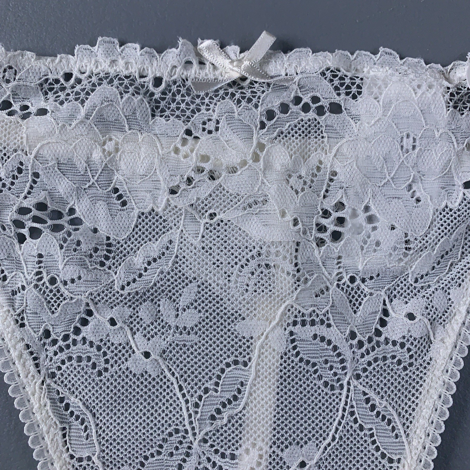 Cotton On Body Womens Size XL White Lace G String Panty New