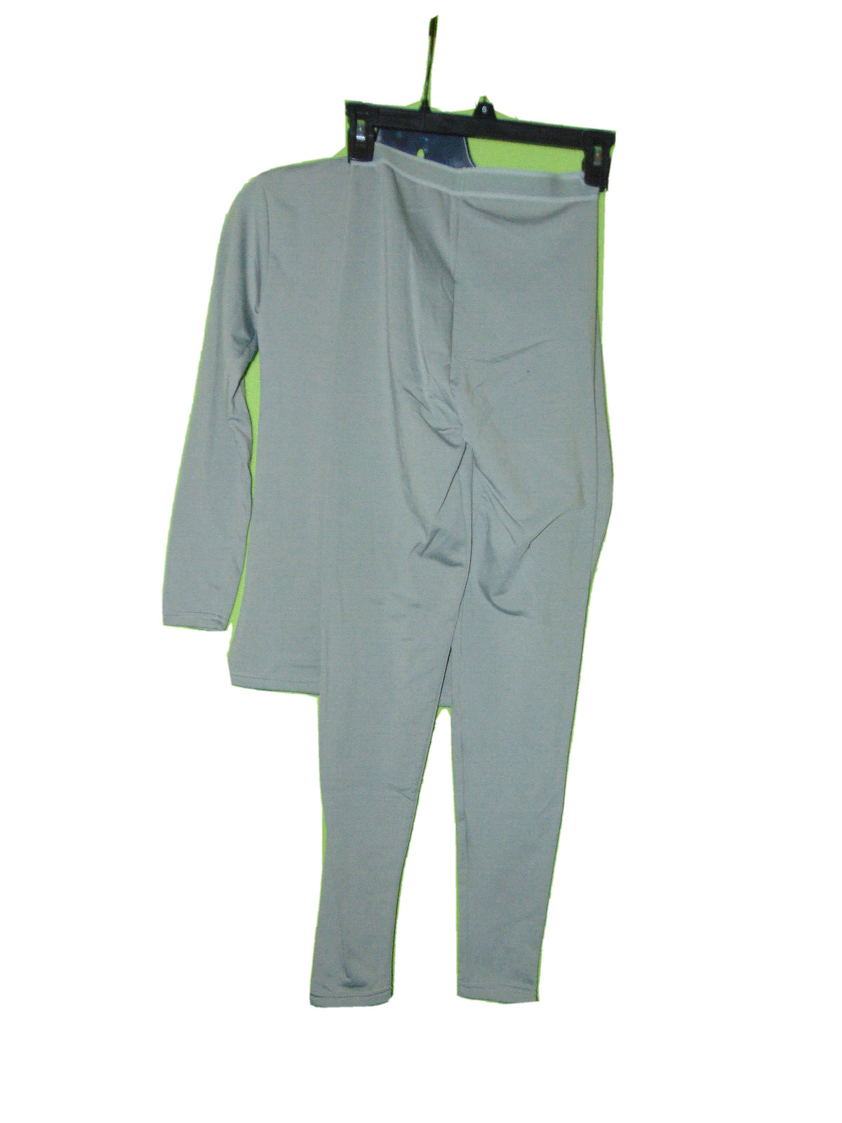 Rocky Gray Fleece Thermal Underwear Set Xs Women New