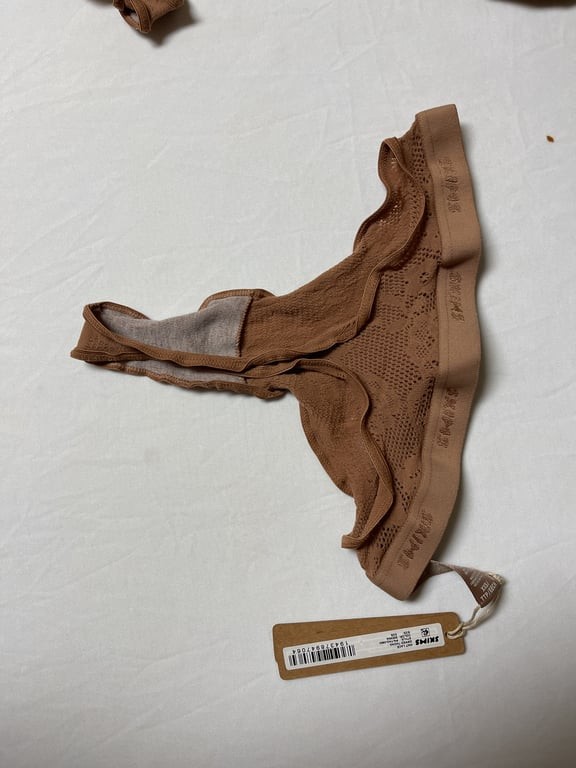Knit Lace Dipped Thong – Sienna PN-THG-2882 B51