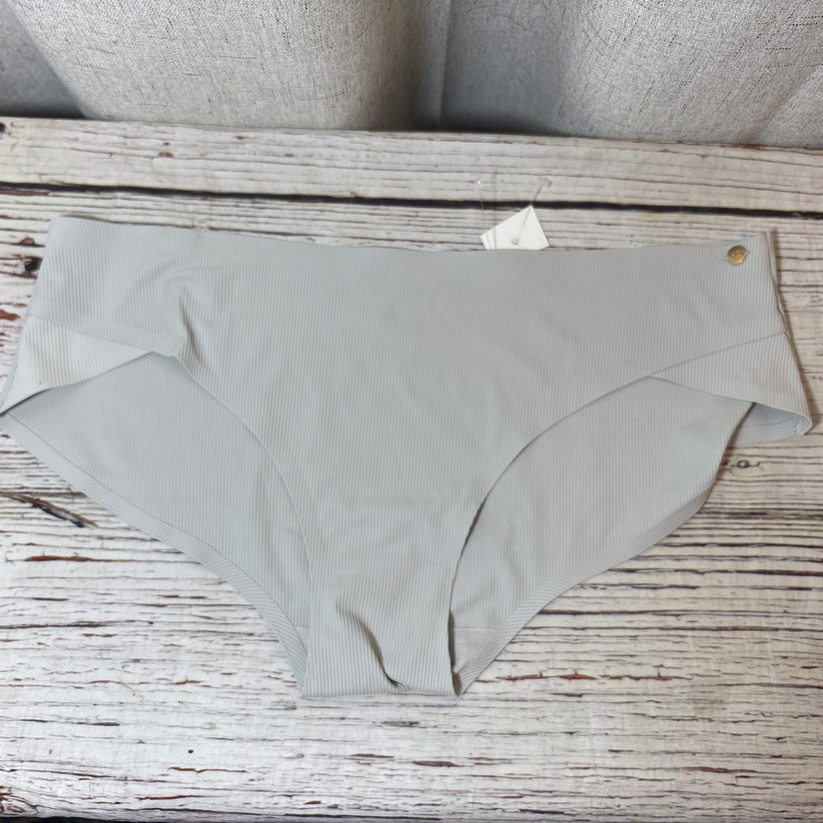 Rachel Zoe Women’s Bikini Briefs Size L Gray Panties New