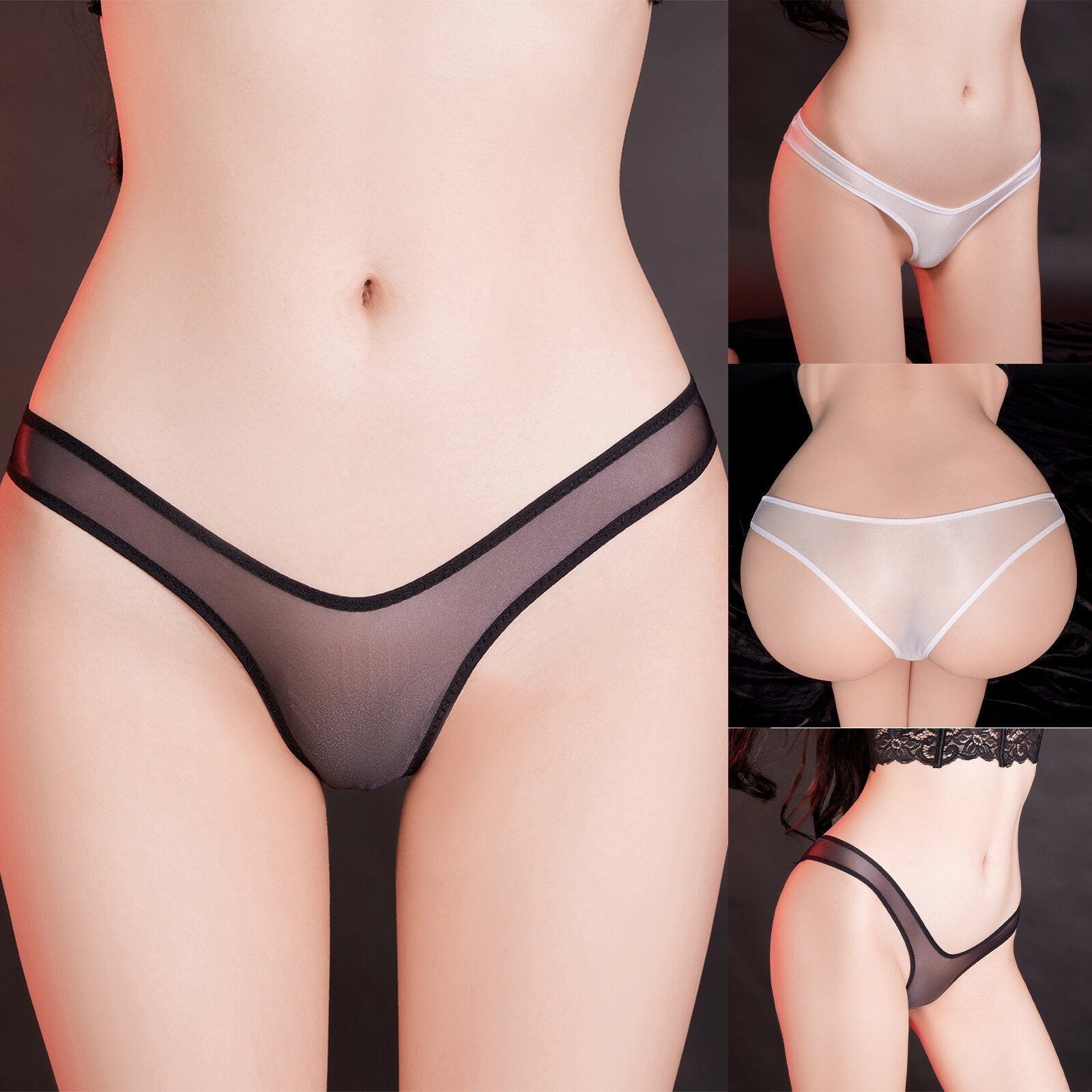 Women Briefs Low Waist Panties Night Club Underwear Sexy Nightwear Rave Thong