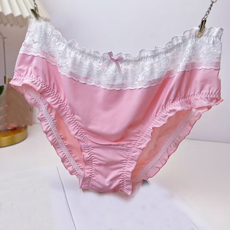 Sweet Womens Oversize Panties Briefs Princess Underpants Lolita Cute Underwear