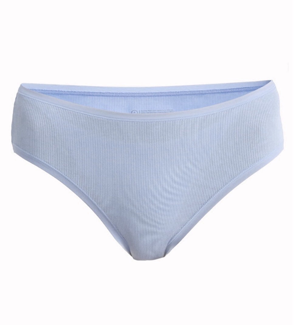 5-Pair NO BOUNDARIES Women’s XXXL (22) Mid-Rise Hipster Ribbed Stretch Cotton