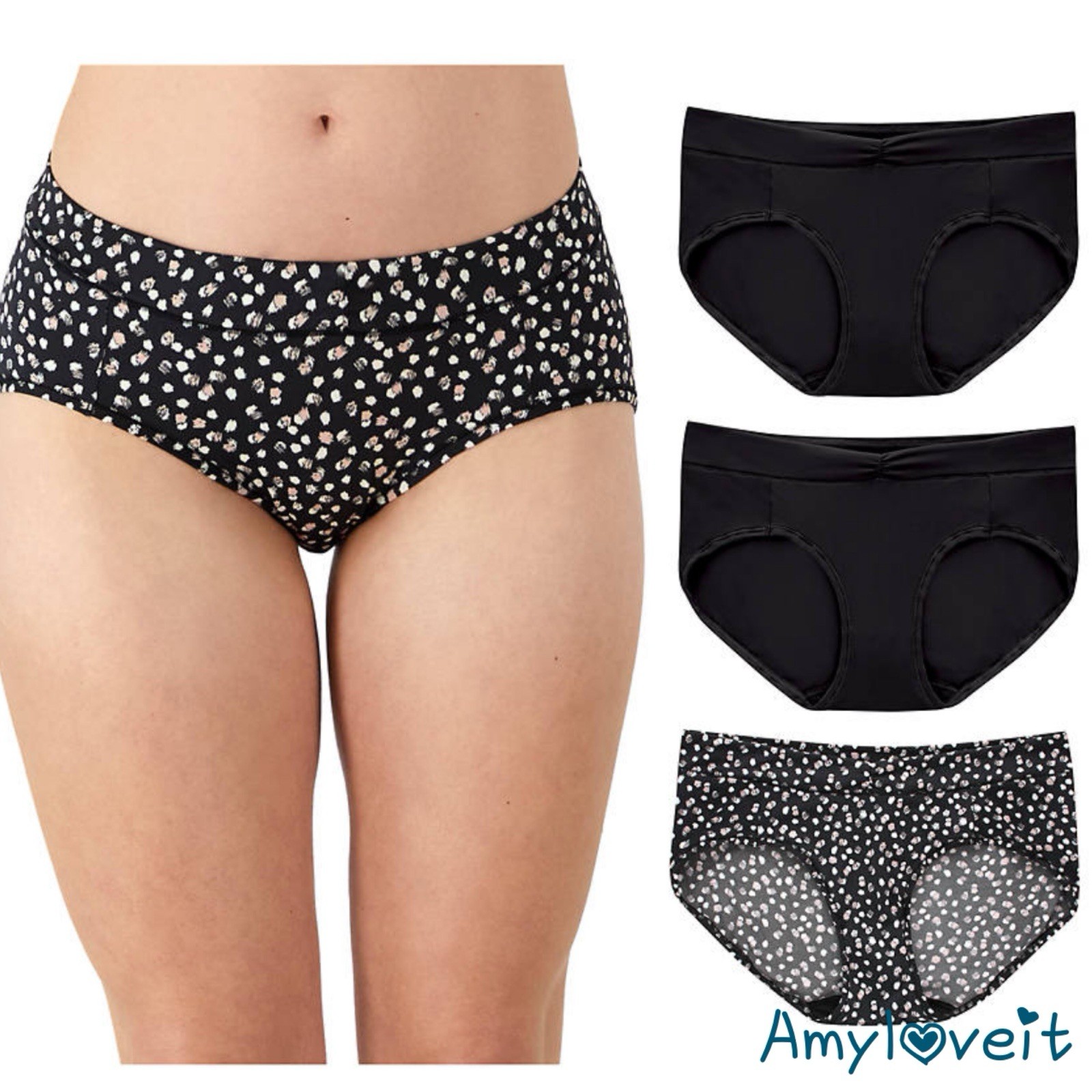 Maidenform Everyday Luxe Bikini Underwear Size Large NWT