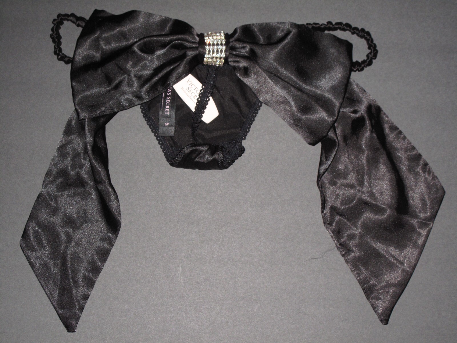 VICTORIA’S SECRET SATIN FEATHERS & EMBELLISHED PANTIES RARE