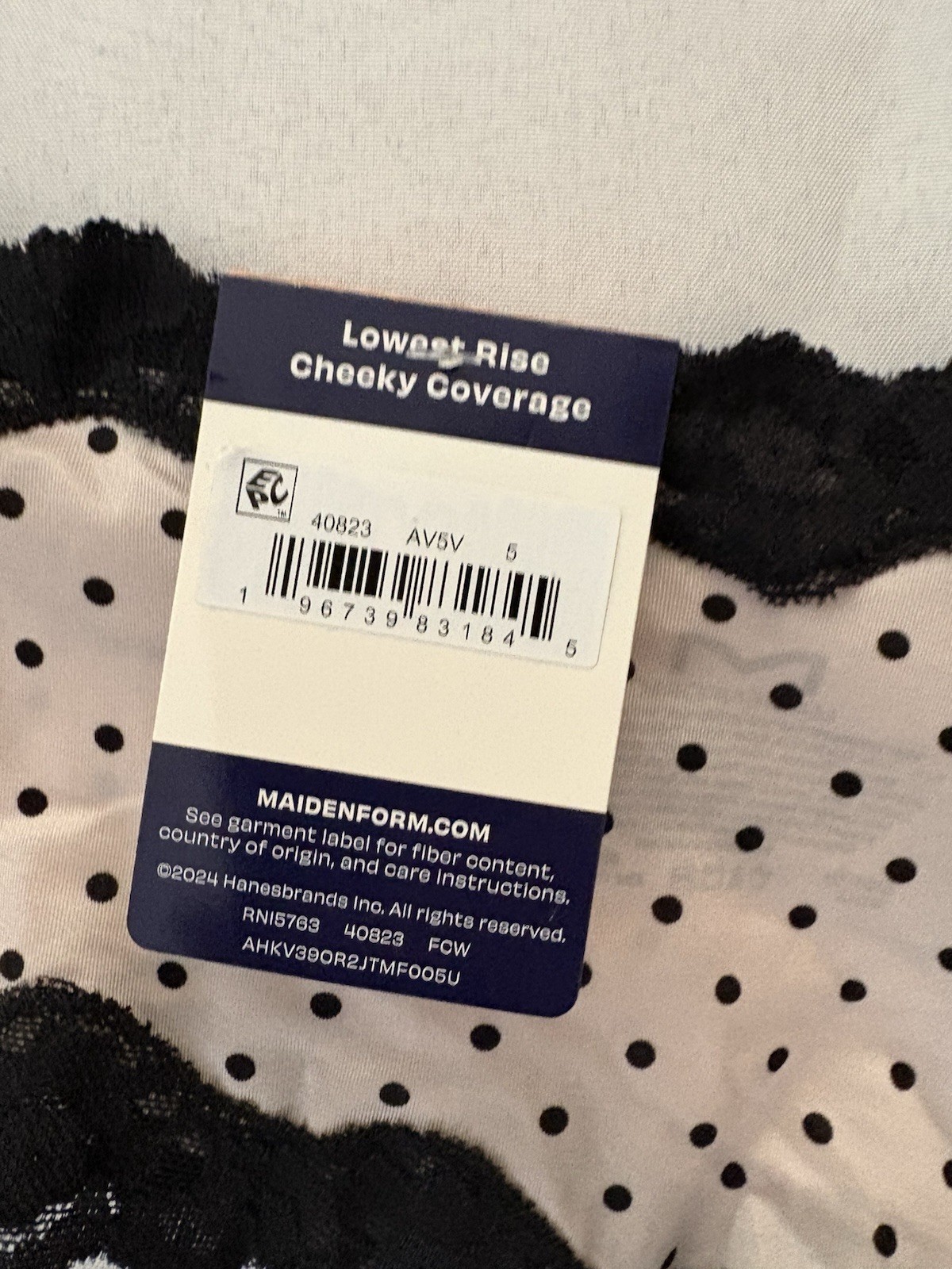 NEW MAIDENFORM PANTY Get Cheeky Hipster Soft 40823 Lace Women Size Small 2 Pair