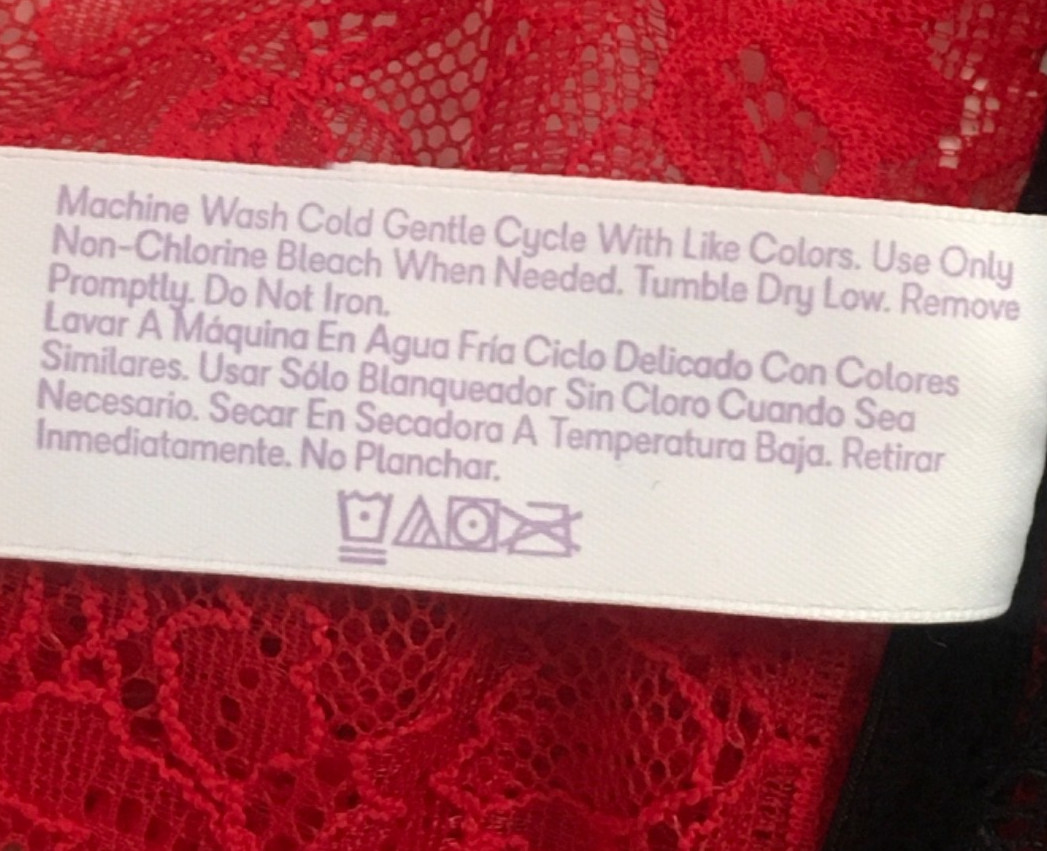 Joyspun 3 pack Lace String Underwear Size XXXL 22 Red Black Pale Pink New w Tags