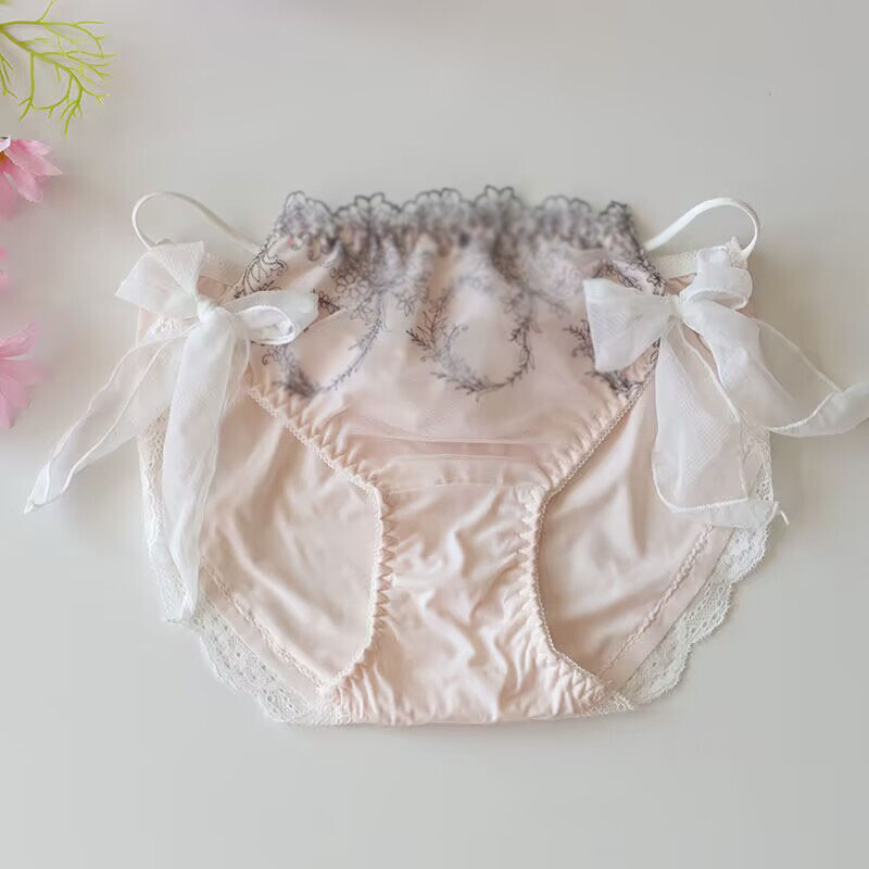 Lolita Girls Lady Floral Panties Briefs Underpant Japanese Cute Princess Knicker