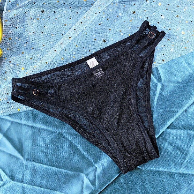 4 Pack Lot Sexy Womens Lace See Through Panties Briefs Underwear Lingeries Sissy
