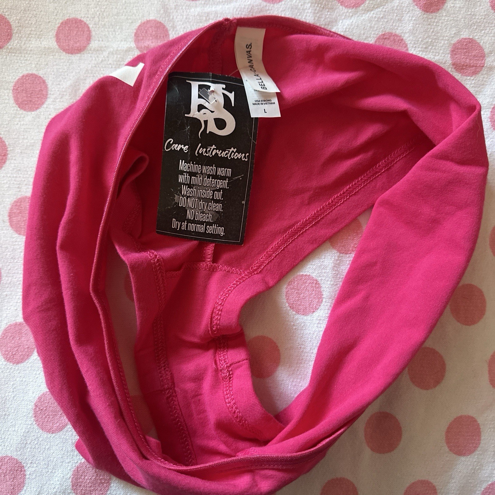 y2k deadstock “ you wish “ cheeky underwear in pink best fits medium