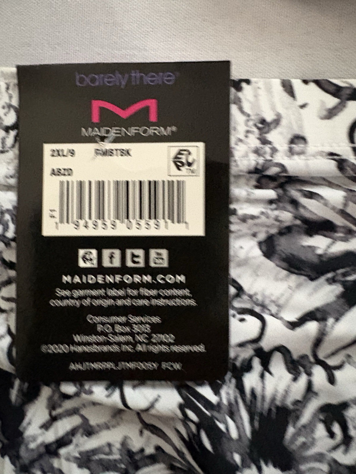 NEW Maidenform Bikini Barely There Invisible Look Panties 3 Pair DMBTBK 2xlarge