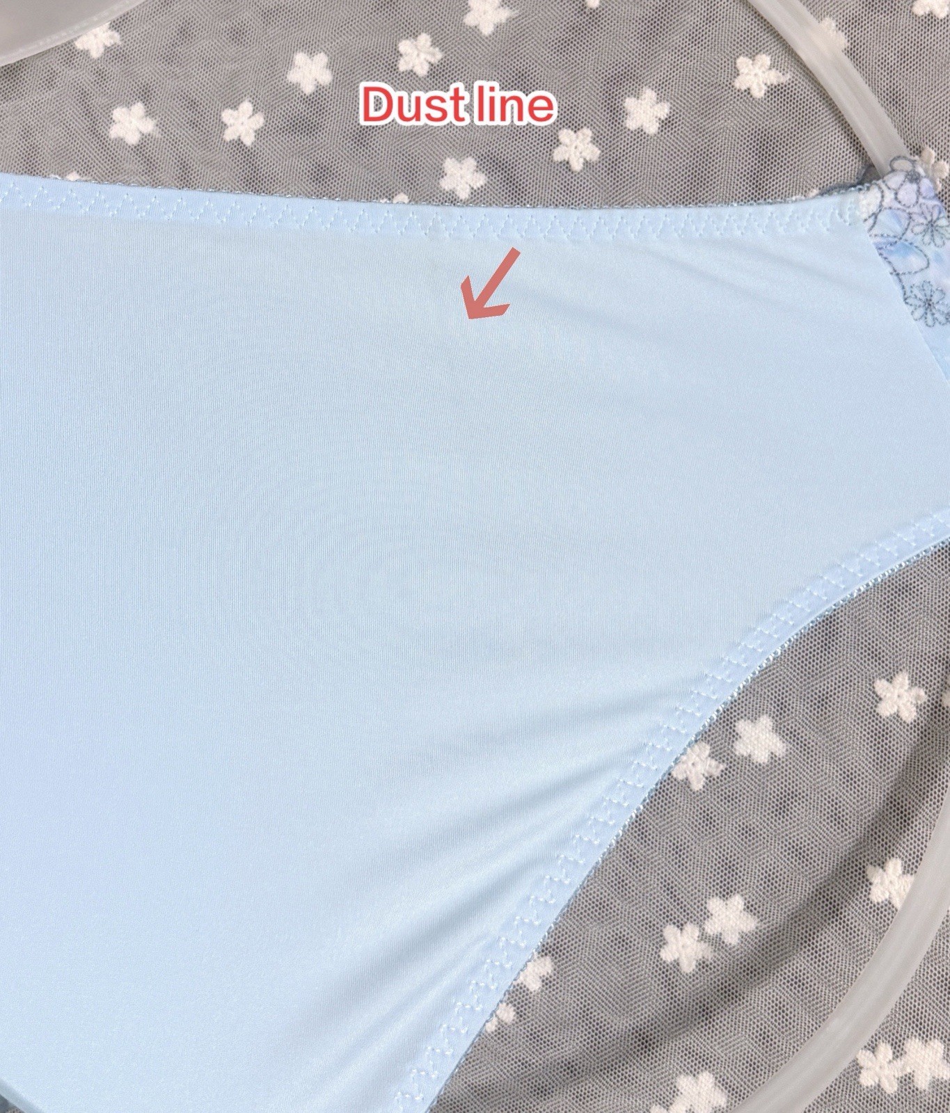 Set Of 4 US-XL/JP-5L Japanese Floral Embroidery Panties Extra Long Crotch Lining