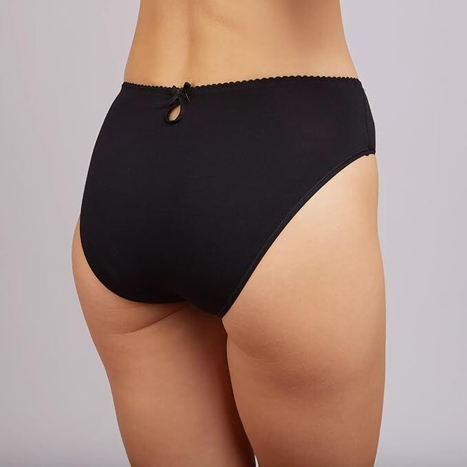 MILAVITSA-230360 Classic Women’s Panties Slip, Black