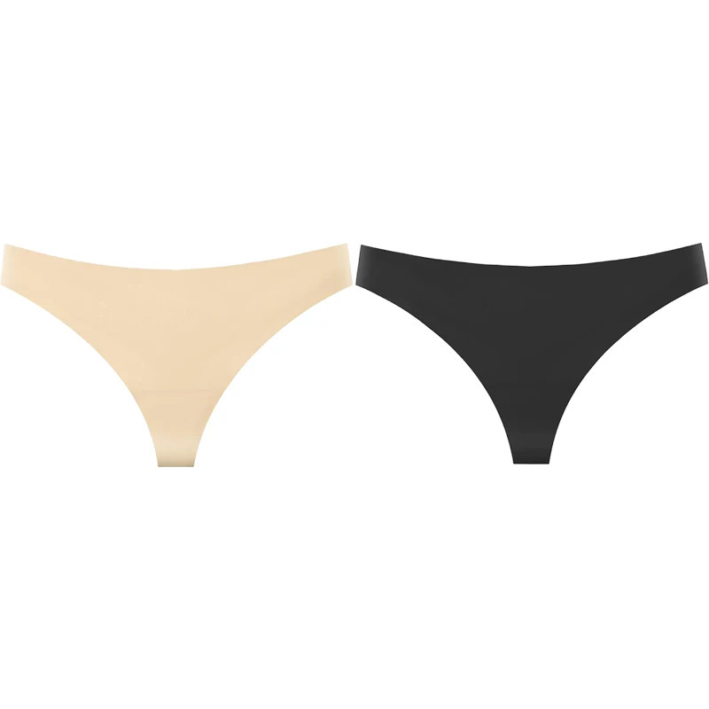 Leopard Thong Panties Women’s Low Rise Seamless Soft Stretch Breathable Comfort
