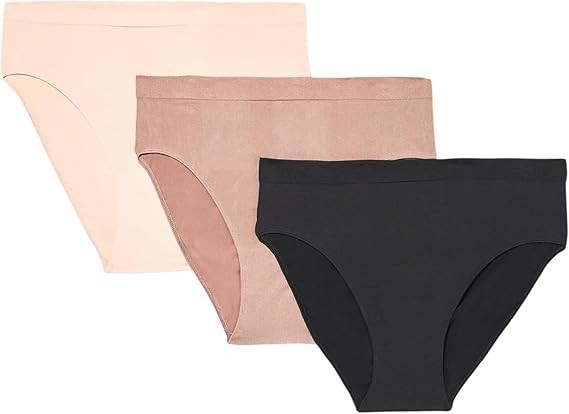 WACOAL B-Smooth 3 Pre-Pack Hi-Cut Brief Pant ASSORTED XL