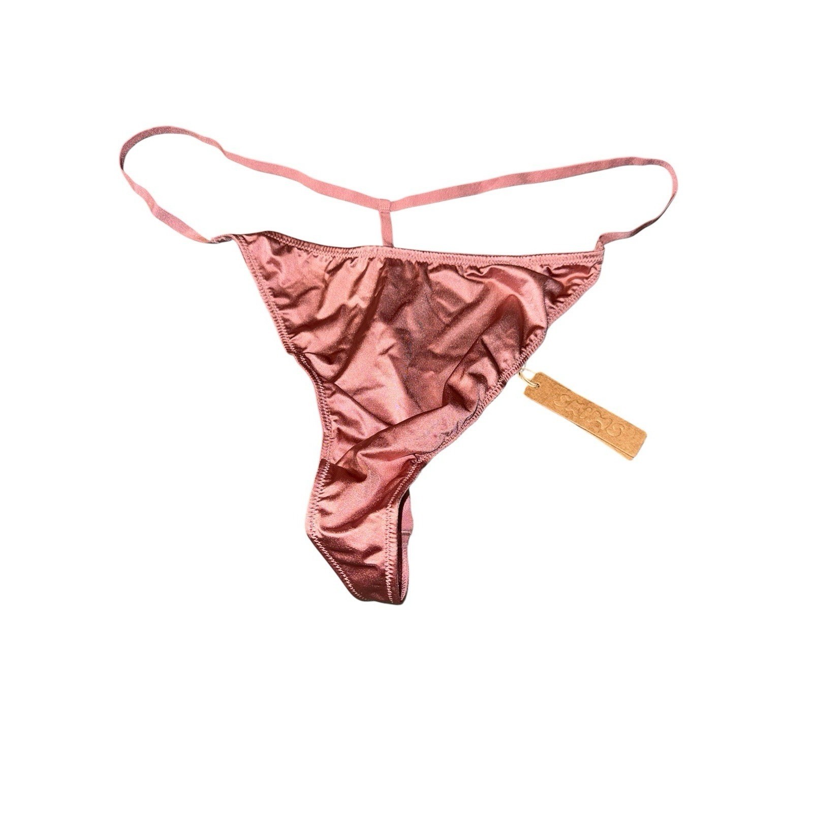 NEW SKIMS Fit Everybody T-String Thong Womens Sz 3X Pink Sexy Plus Size Lingerie