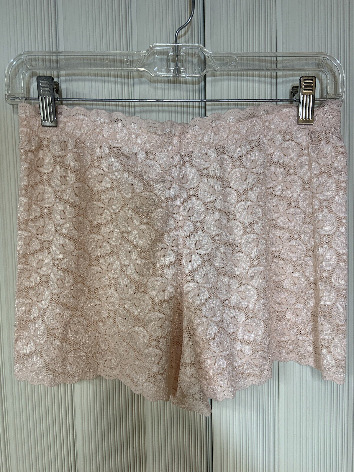 New Coco Secret womens Panties,Plus Size 3X,Pink All Over Lace,Nylon And Spandex