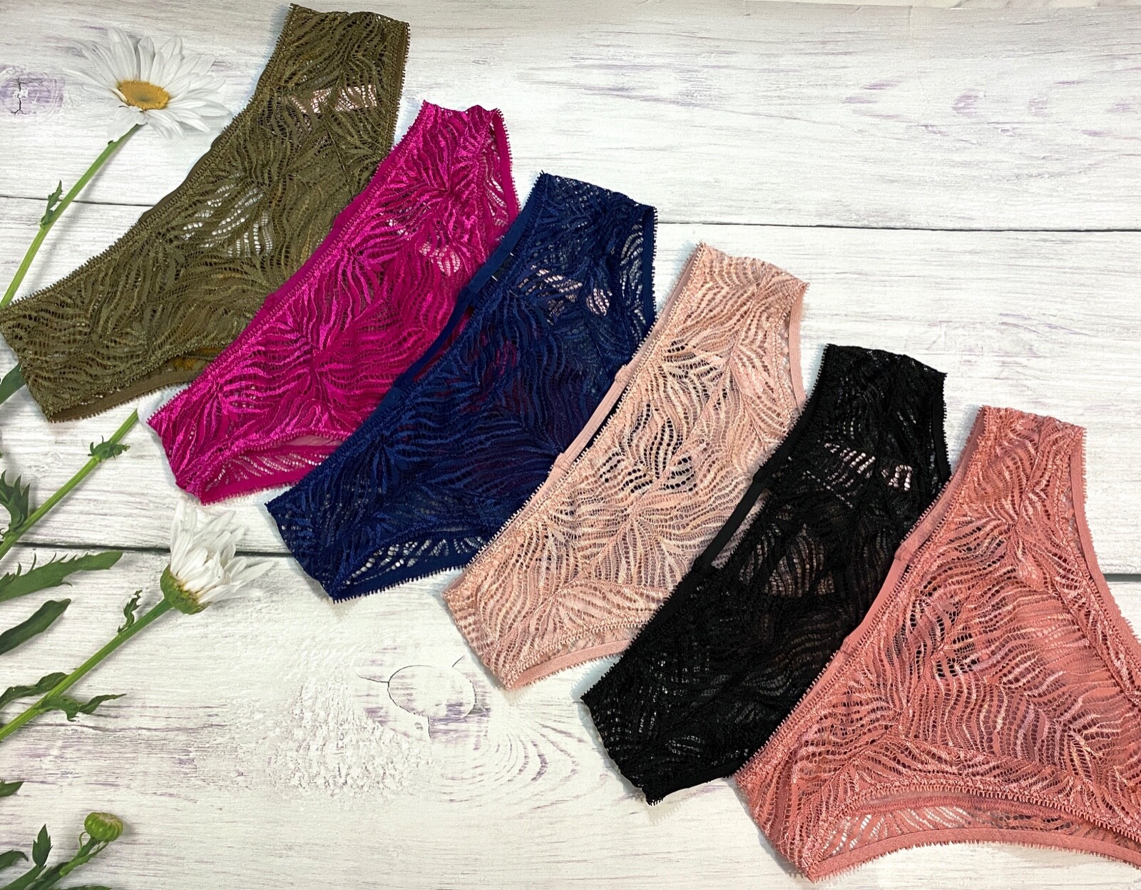 Victoria’s Secret Very Sexy Lace Zebra High Waist Lace Strappy Brazilian Panty