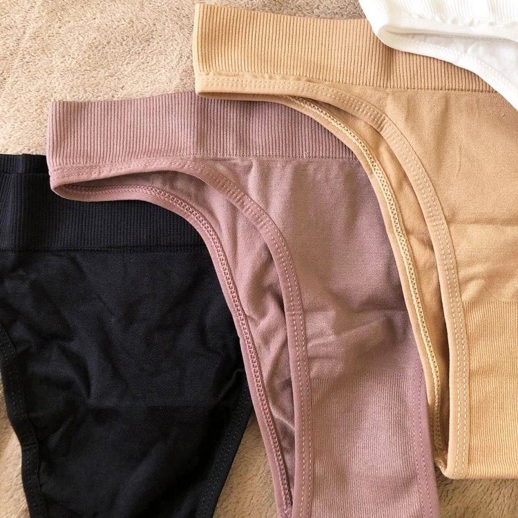 6 Pack Lot Sexy Ladies Womens Panties Briefs High Leg Bikini Underwear Lingeries