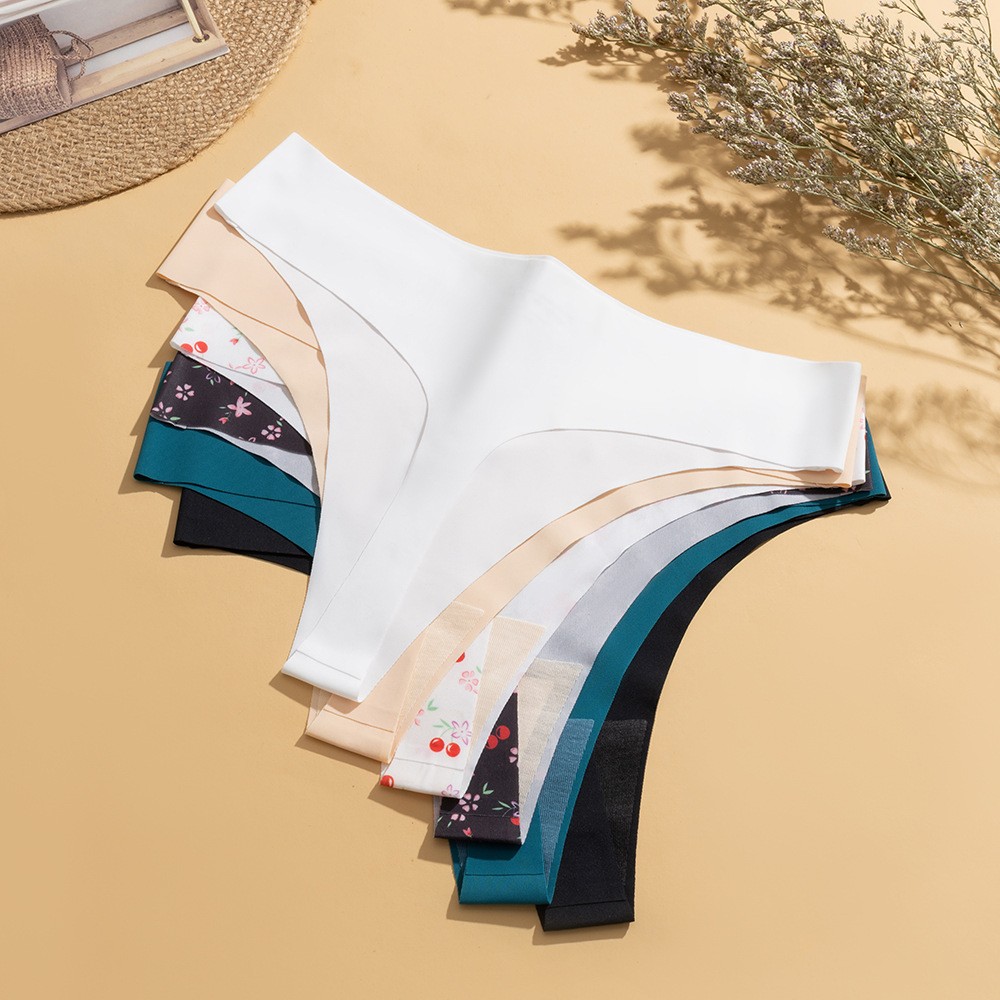 3 Pack Lot Sexy Womens Bikinis Panties Thongs Low Waist Underwear Lingerie Brief