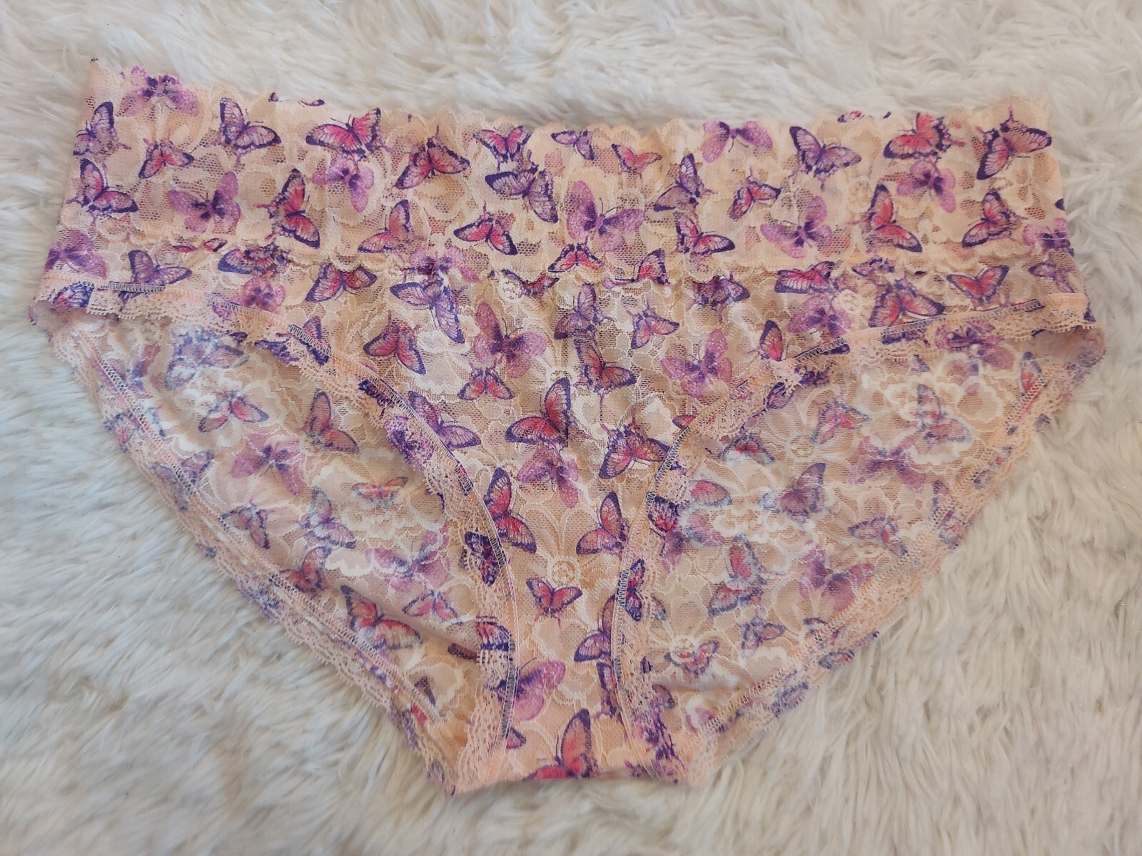NWT Victoria’s Secret The Lacie Lacie Hiphugger Panty Size XL (18)