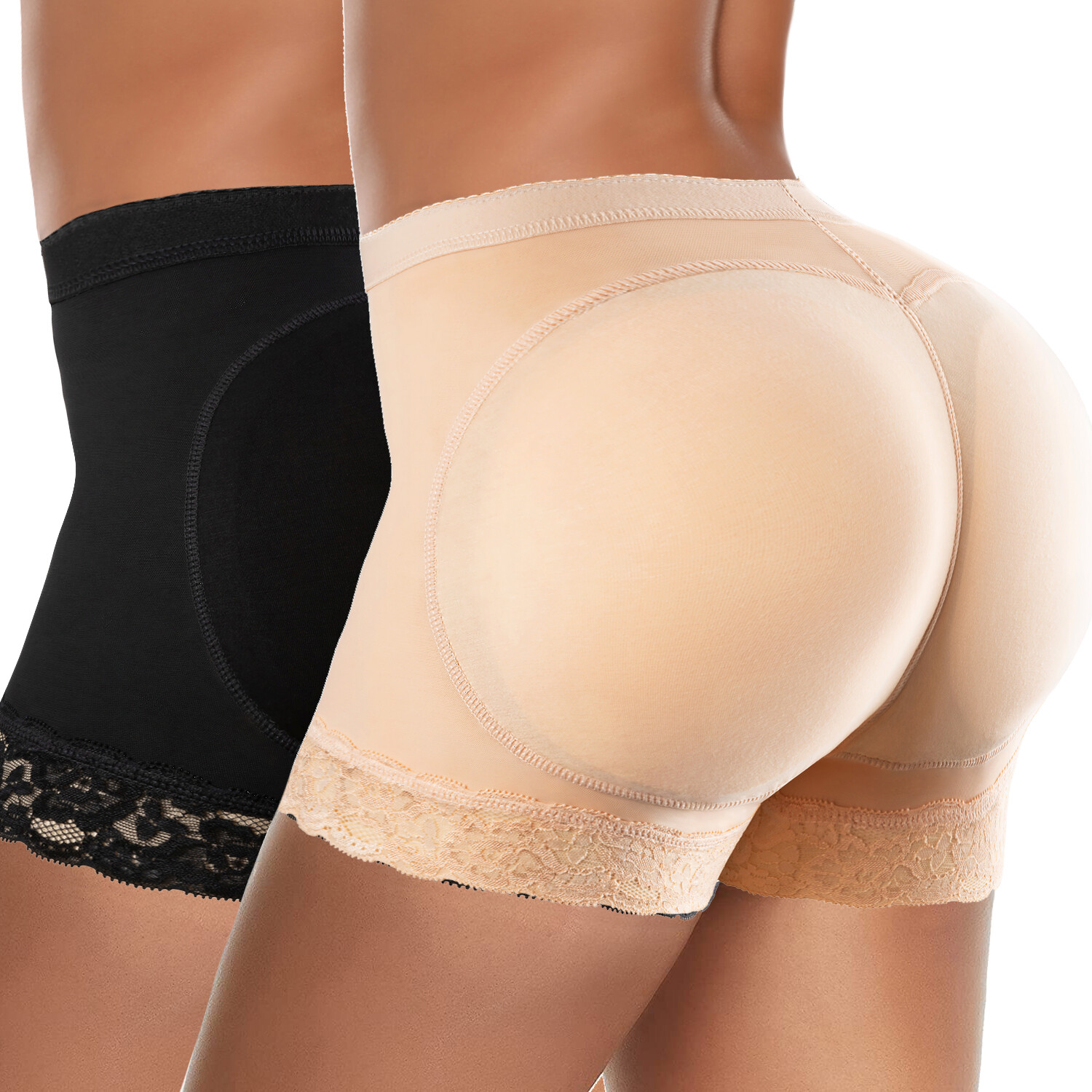 Bragas Con Relleno Truzas Para Aumentar El Trasero Faja Ropa Interior Lenceria