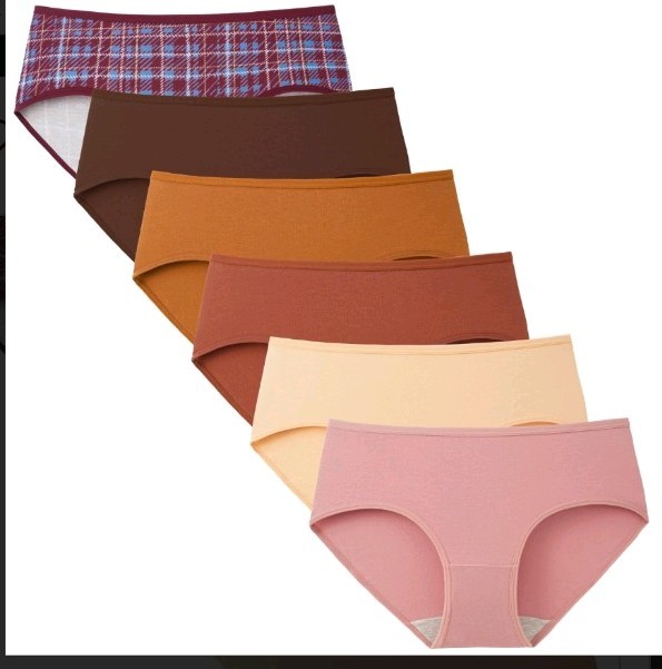Inners Women’s Plus Size Panties Size XXL Retro Plaid
