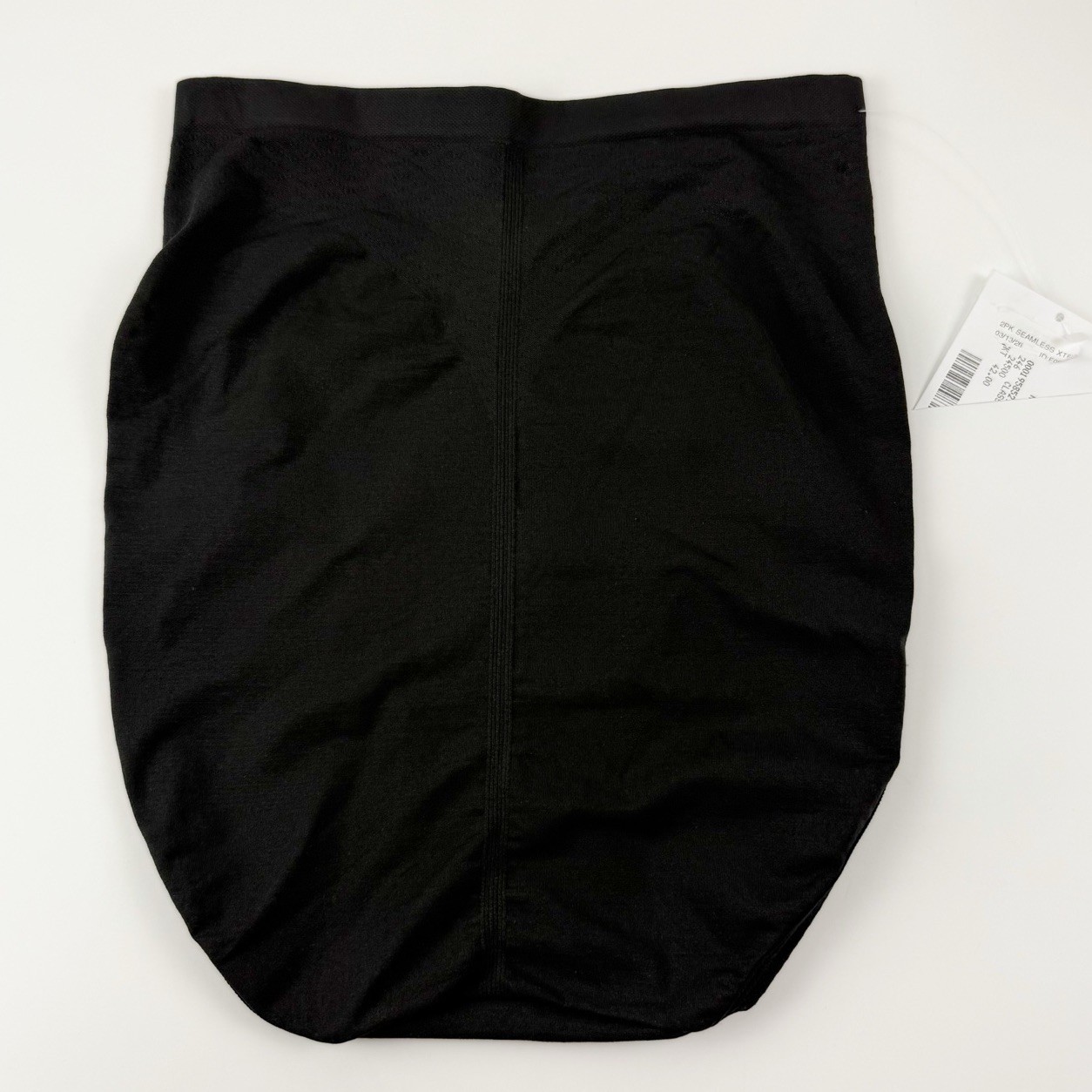 Bali Extra Firm Tummy Control Seamless Brief Womens Large Black NEW NWT