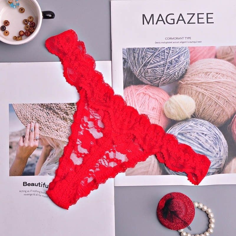 Ultra Thin Viscose Panties – Low Rise Ruffles Briefs Women Lingerie Underwear