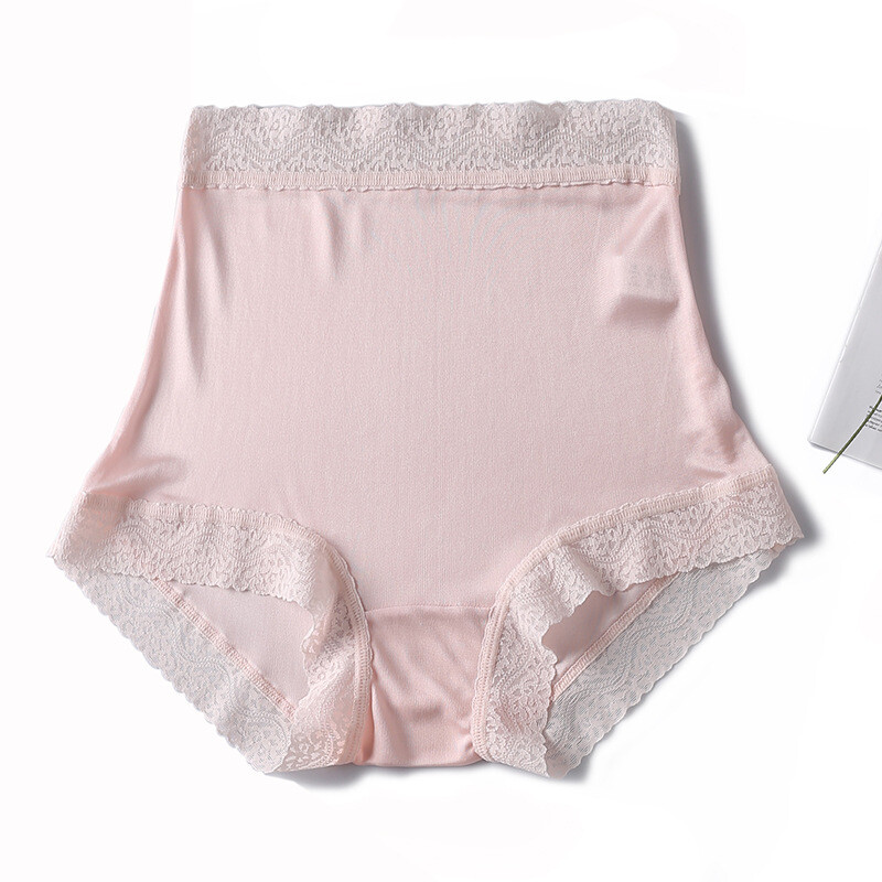 Luxurious 100% Mulberry Silk Women’s Briefs Thin Cool High-waist Comfortable New