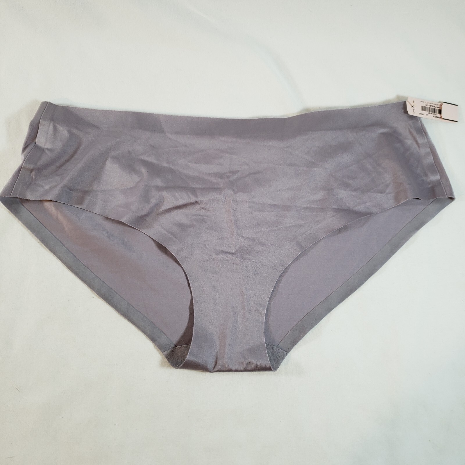 Victoria’s Secret No Show Sexy Hiphugger Medium Mauve Purple Smooth Satin