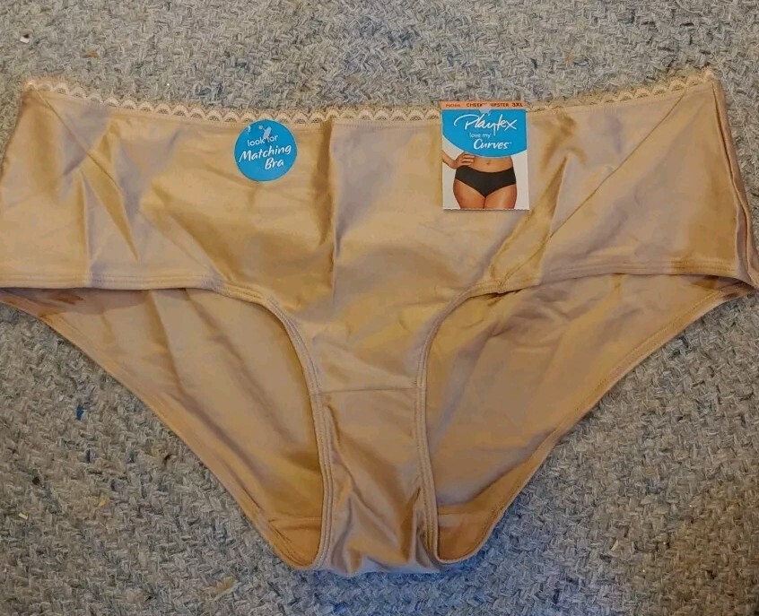 Playtex Love My Curves Cheeky Hipster. NWT. Nude. Size 3xl. B40