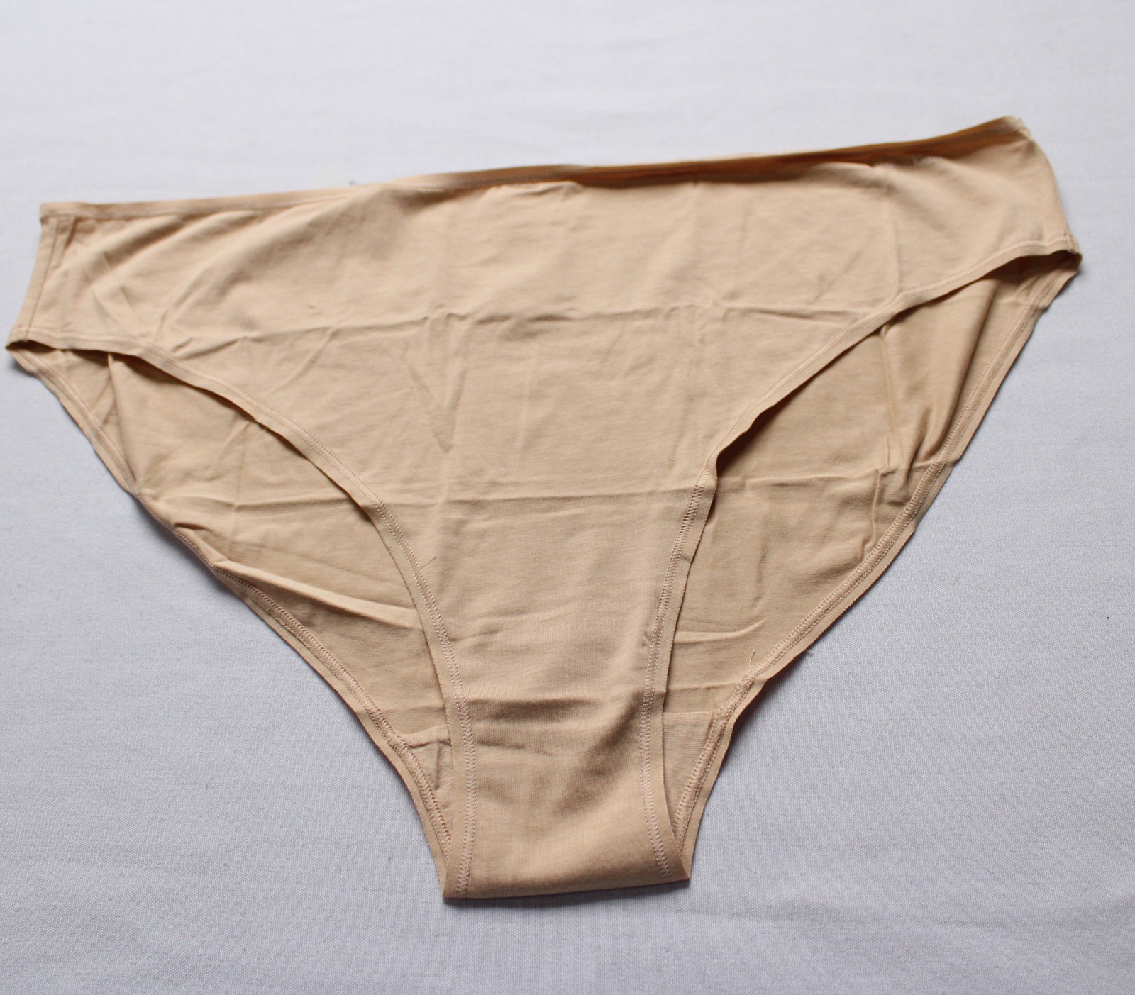 Calvin Klein Women’s Plus Form Stretch Bikini Panties CN6 Beige Size 3X NWT