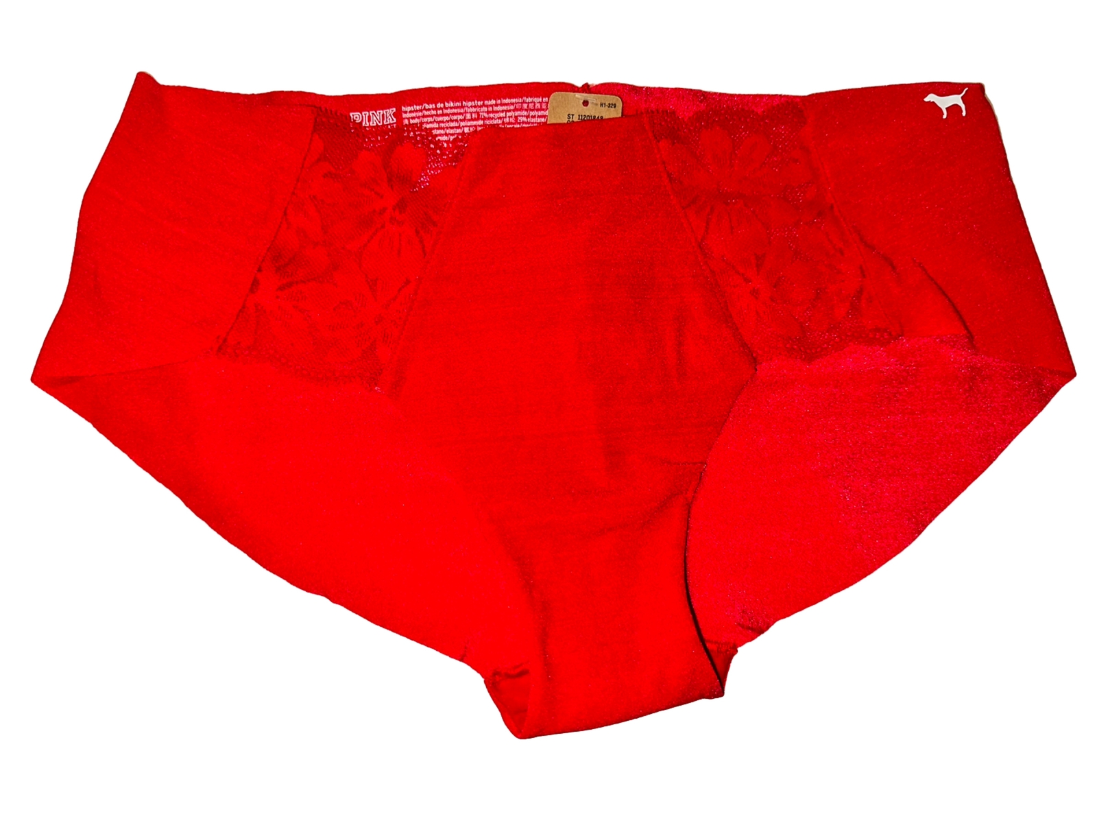 Victoria’s Secret PINK Size XL Lace/Cheeky/Thong Panty Bundle (4) Multi-Colored