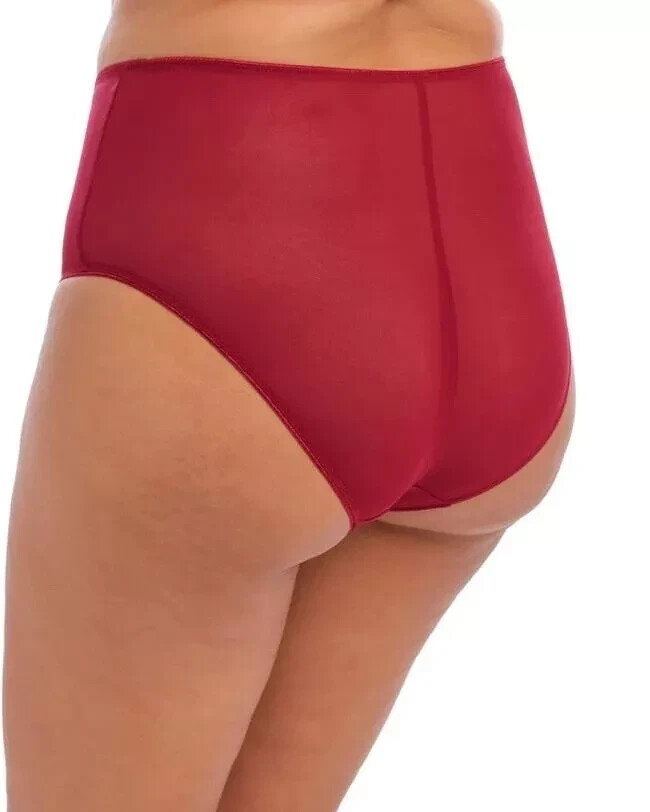 Elomi Matilda Brief Crimson Red Size 2XL XXL 18 20 Full Knickers Underwear 8906