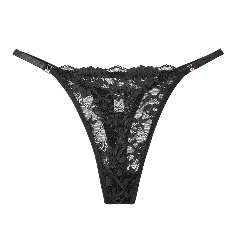 6PCS/LOT Sexy Women Lace Pantie Brief High Cut Thong G string Underwear Lingerie