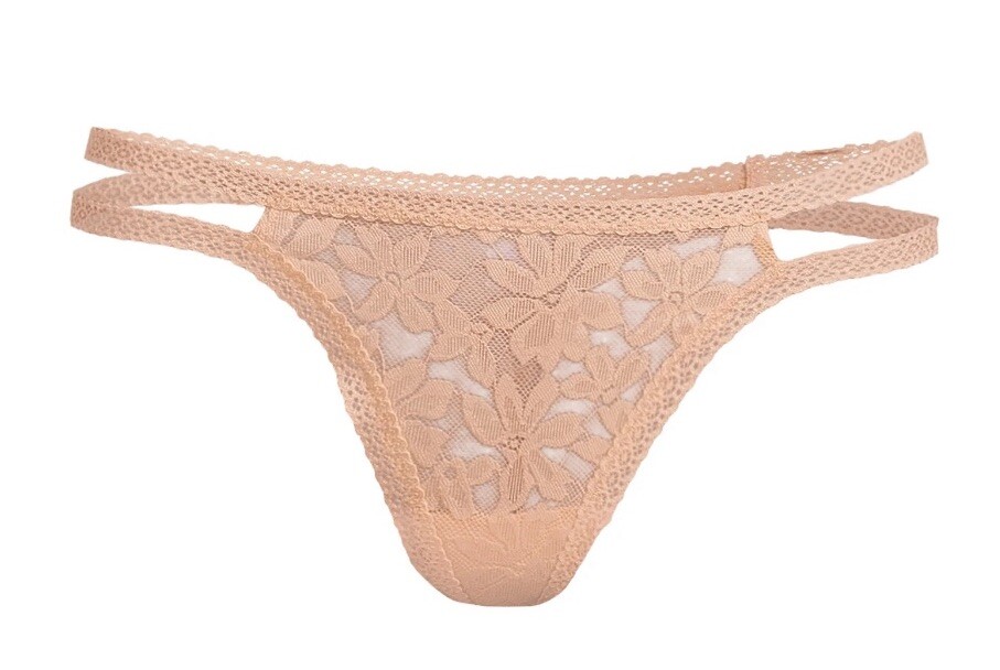 No Boundaries Women’s Strappy Low Rise Lace Thong Panties NWT XXL (19)
