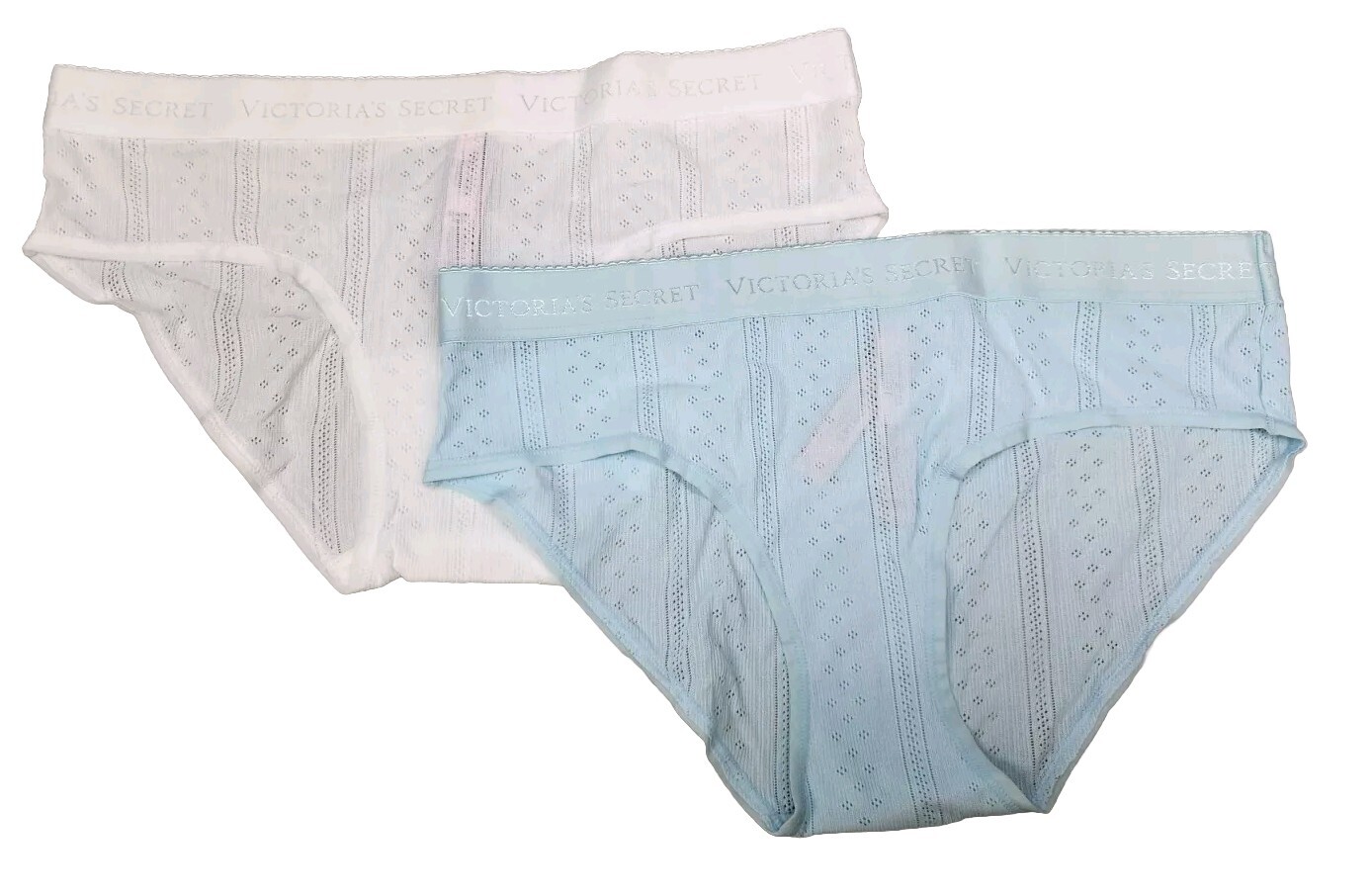 Set Of 2 Victoria’s Secret Hiphugger/Hipster Multicolored Small Panties
