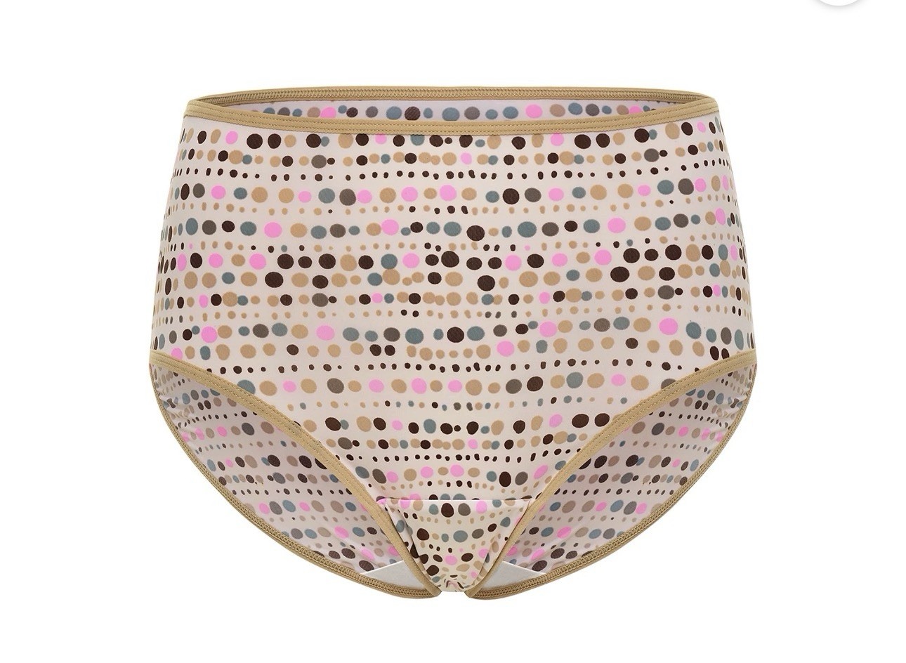 Kindly Yours So Comfy Brief Underwear 4-Pack 3XL (22)Dot Stripe,Surf,Nude,Black