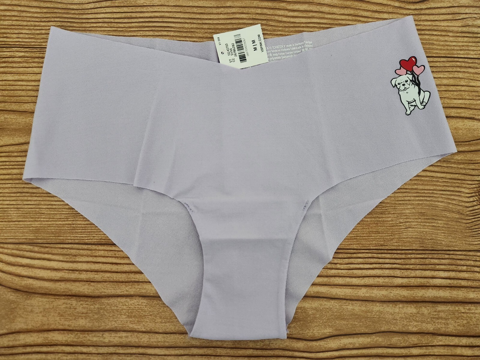 Victoria’s Secret PINK No Show Cheeky Panties Size Medium Color Pastel Lilac❤️