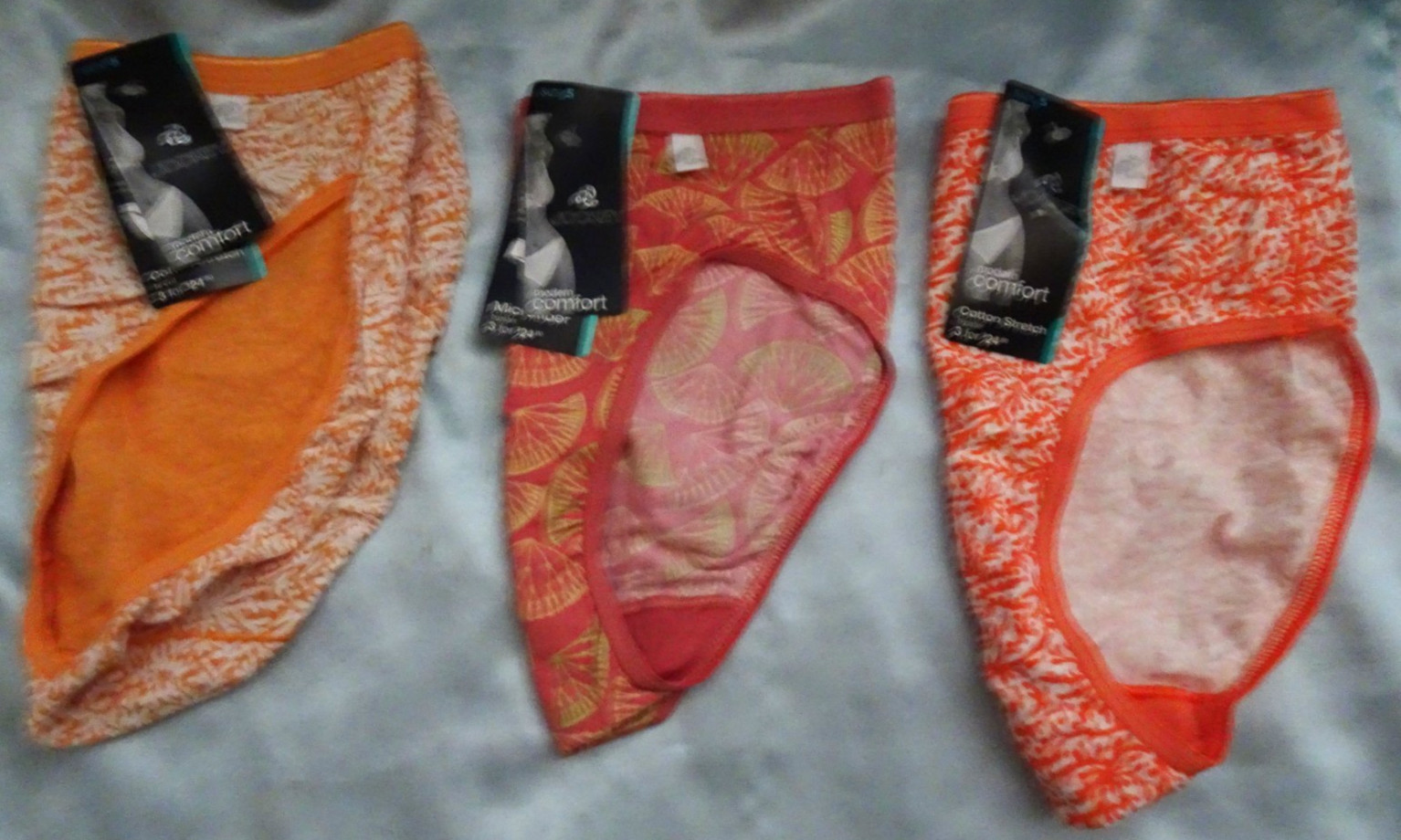JOCKEY Modern Comfort Women’s Underwear Set of 3 Sz. 5 Cotton Stretch Hipster