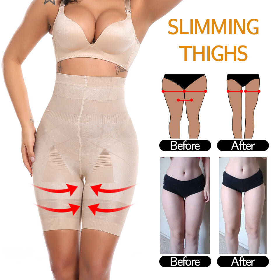 Tummy Control Shapewear Girdle Panties High Waist Slimmer Butt Lifter For Women