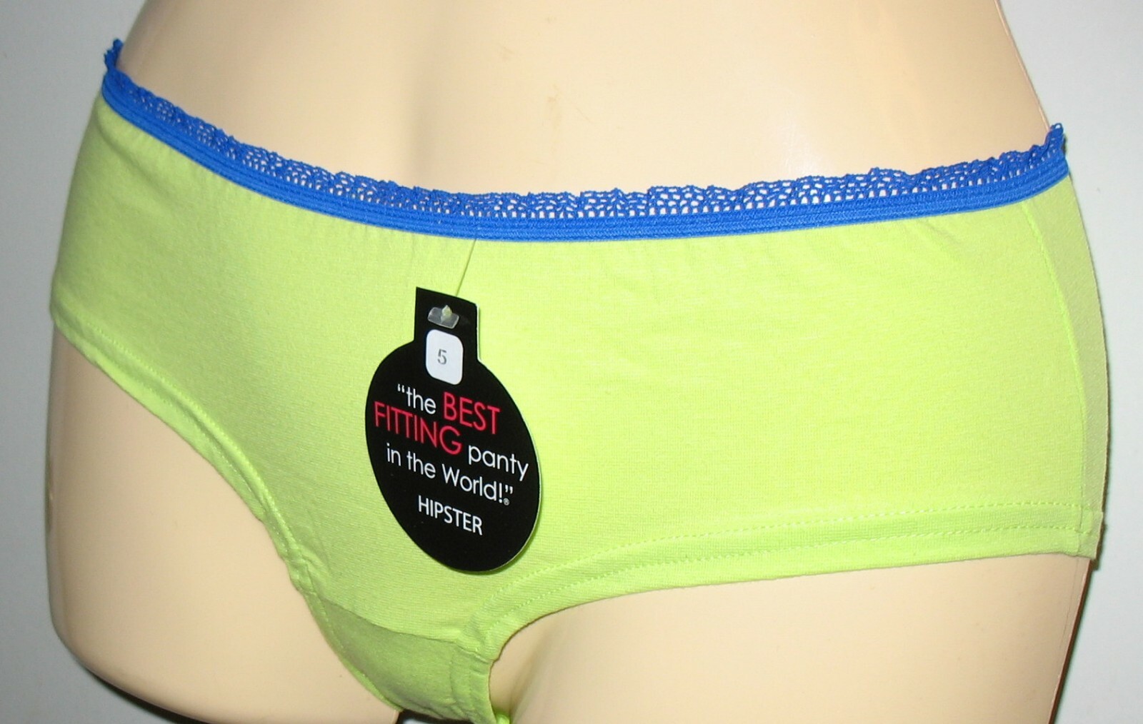 THE BEST FITTING PANTY IN THE WORLD – NEON – HIPSTER S / 5 – COTTON STRETCH