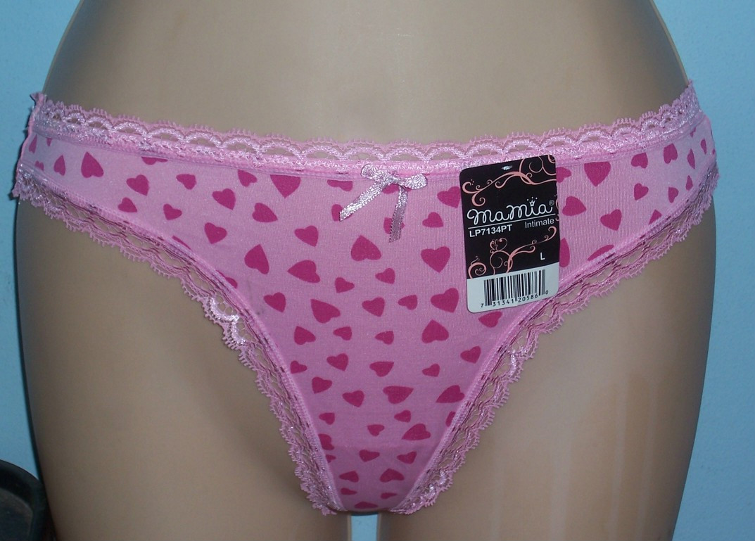 Ma Mia Hearts Thongs Size MEDIUM (sz 6) PURPLE LAST ONE